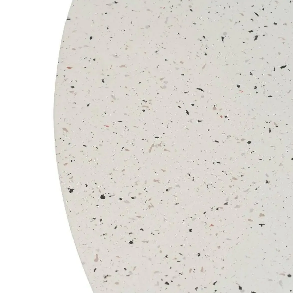 Mesa de Centro Blanca de Fibra de Magnesio 90 cm 613543