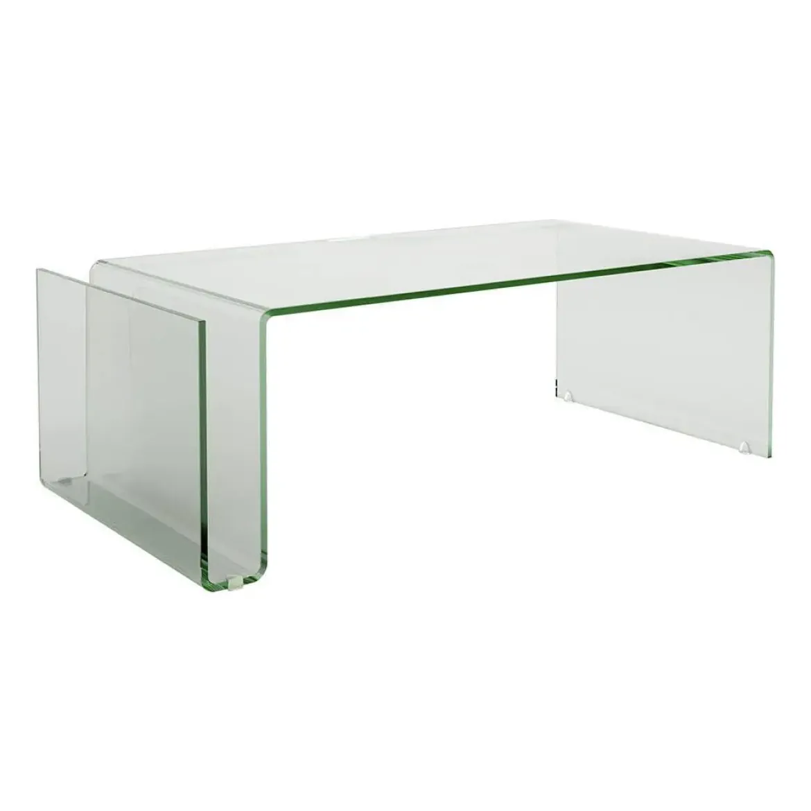 Mesa de Centro de Cristal con Revistero EOS