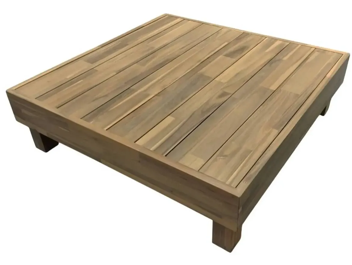 Mesa de Centro de Jardín en Madera de Acacia MB-224143