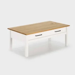 Mesa de Centro de Madera con Cajón MIRANDA