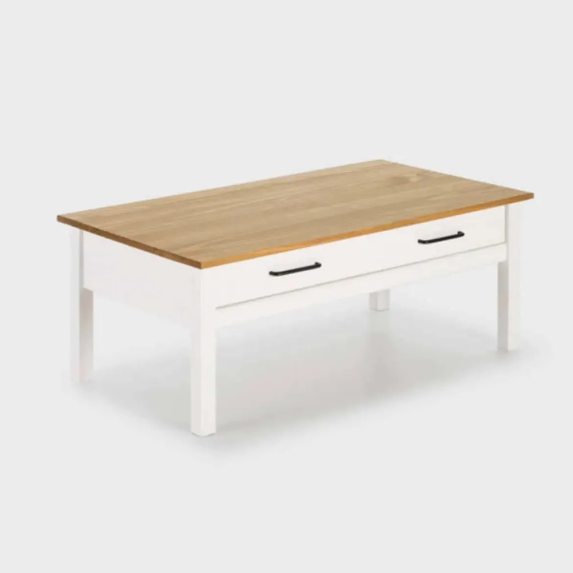 Mesa de Centro de Madera con Cajón MIRANDA