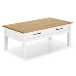 Mesa de Centro de Madera con Cajón MIRANDA