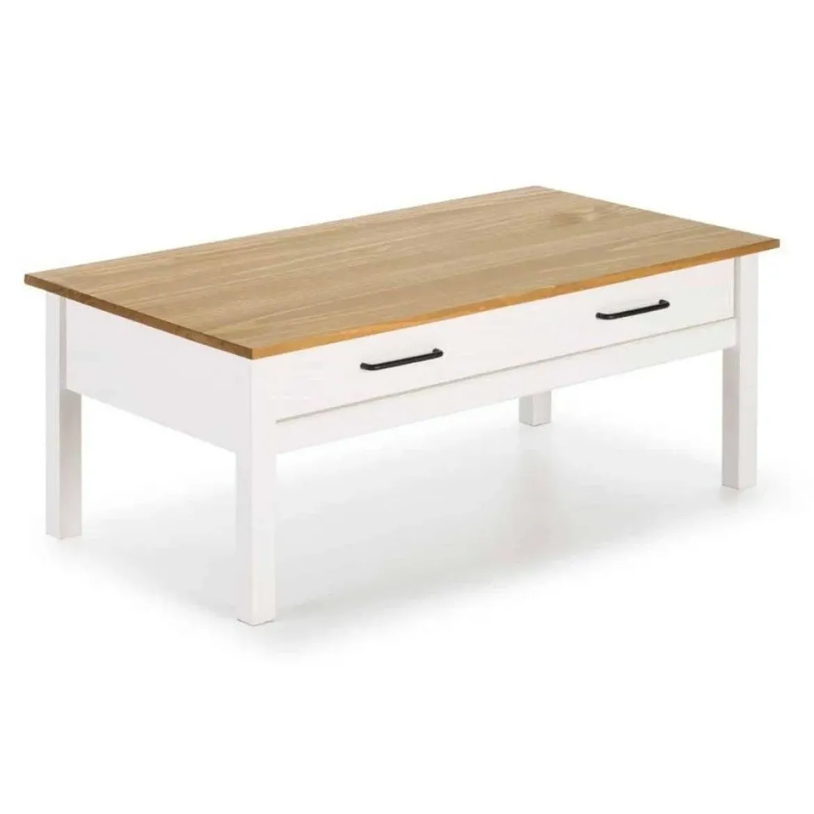 Mesa de Centro de Madera con Cajón MIRANDA