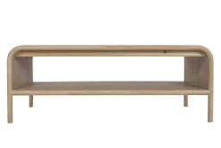 Mesa de Centro de Madera de Abeto Natural 120 cm MB-222241