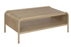 Mesa de Centro de Madera de Abeto Natural 120 cm MB-222241