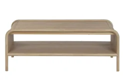 Mesa de Centro de Madera de Abeto Natural 120 cm MB-222241