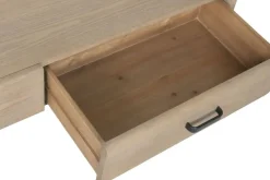 Mesa de Centro de Madera de Abeto con 2 Cajones MB-219970