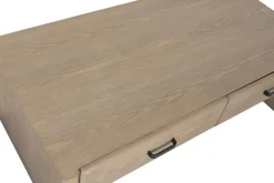 Mesa de Centro de Madera de Abeto con 2 Cajones MB-219970
