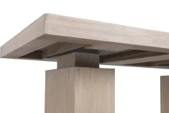 Mesa de Centro de Madera Olmo Macizo 170 cm Natural MB-226317