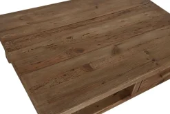 Mesa de Centro de Madera Reciclada y Pino 130 cm MB-217915
