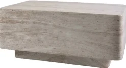 Mesa de Centro de Magnesia Símil Mármol 120x70 cm MB-227601