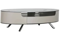 Mesa de Centro de Mármol Beige con Cajones MB-217636