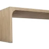 Mesa de Centro de Olmo Macizo 160 cm Natural MB-219984