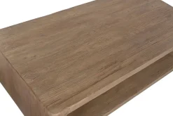 Mesa de Centro de Olmo Macizo 140 cm Natural MB-219985