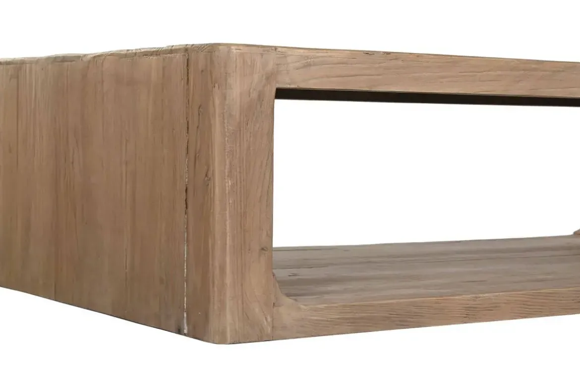 Mesa de Centro de Olmo Macizo 140 cm Natural MB-219985