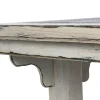Mesa de Centro de Olmo Macizo y Ratán Decapé MB-210645
