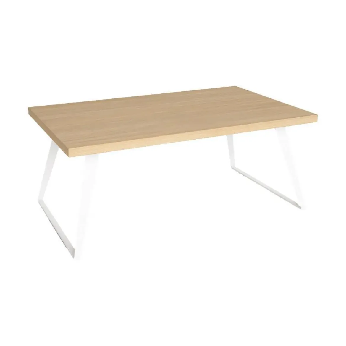 Mesa de Centro de Superficie de Melamina con Patas Metálicas Loki MIRA ND5092