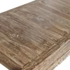 Mesa de Centro de Teca Reciclada 200 cm Decapé Blanco MB-213878