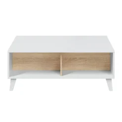Mesa de Centro Elevable con Almacenamiento ZAIKEN 0F6633BO