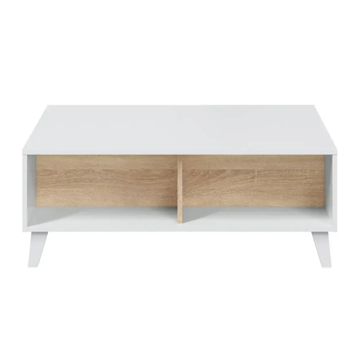 Mesa de Centro Elevable con Almacenamiento ZAIKEN 0F6633BO