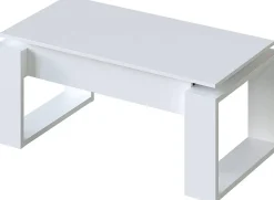 Mesa de centro elevable modelo ATTUALE color blanco Artik 001643A