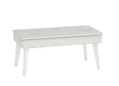 Mesa de Centro Elevable 100x50 cm con Pata Metálica Inclinada M814