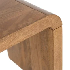 Mesa de Centro Natural de Madera de Mango 615872