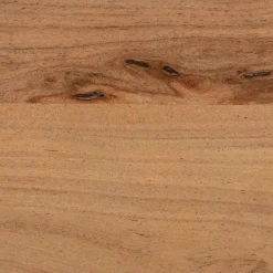 Mesa de Centro Natural en Madera con Hueco Inferior 120 cm 612845