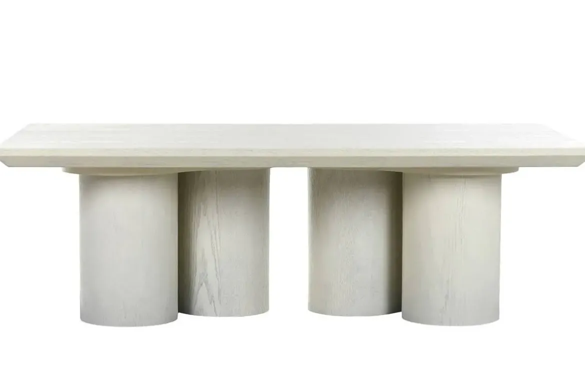 Mesa de Centro Rectangular Acabado Similar Madera MDF MB-215391