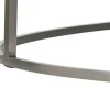 Mesa de Centro Rectangular de Taracea de Hueso y Metal MB-217977