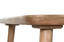Mesa de Centro Rectangular de Madera de Acacia Marrón Claro MB-214730