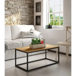 Mesa de Centro Rectangular de 100x50 cm PACÍFICO CNG022N