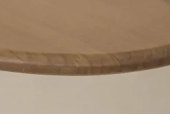 Mesa de Centro Rectangular en MDF y Madera de Abeto Crema MB-227612