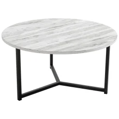 Mesa de Centro Redonda de 80 cm PACÍFICO CNG020N
