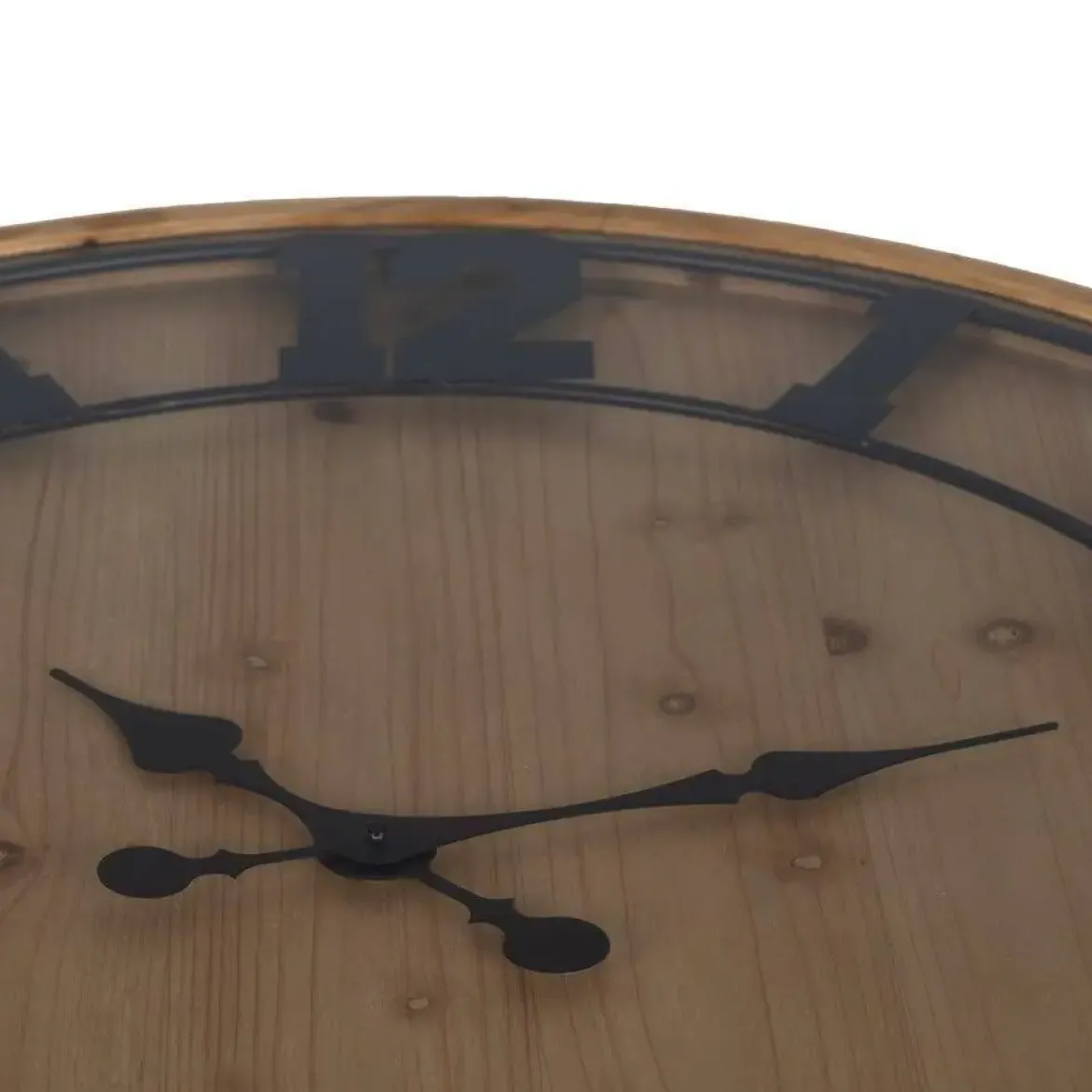 Mesa de Centro Salón Reloj de Dm-Madera 80x80x36 cm 611408