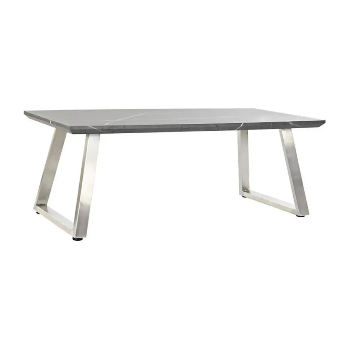Mesa de Centro Superficie de MDF y Patas de Acero MB-193560