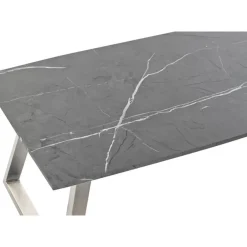 Mesa de Centro Superficie de MDF y Patas de Acero MB-193560