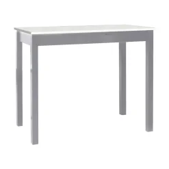 Mesa de Cocina Alta Aluminio con Tapa Laminada SENA 119/AL