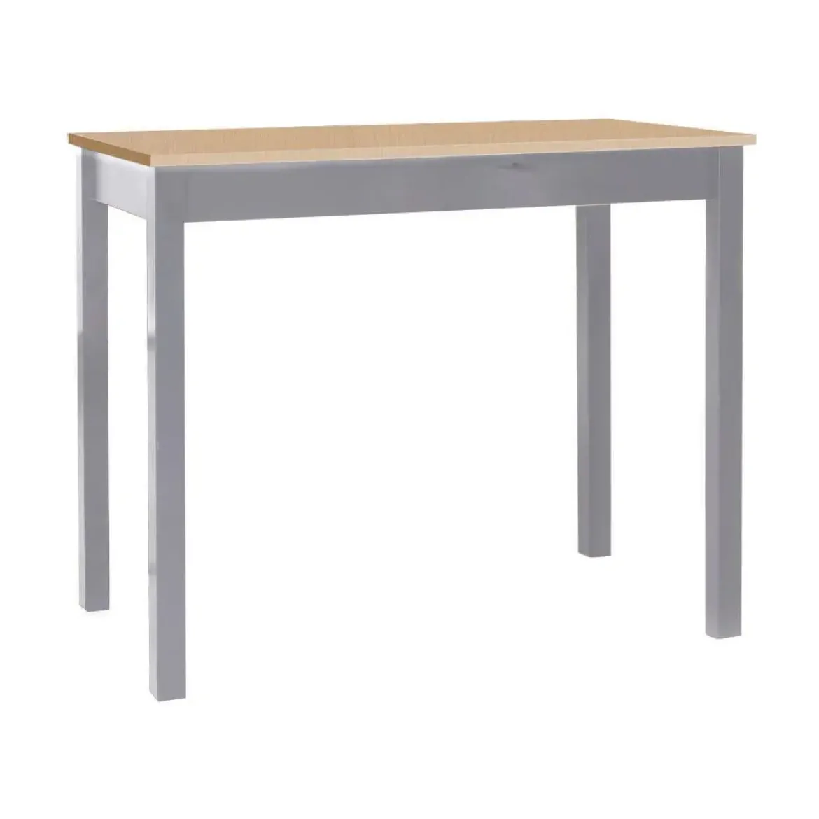 Mesa de Cocina Alta Aluminio con Tapa Laminada SENA 119/AL