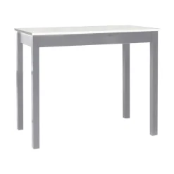 Mesa de Cocina Alta Aluminio con Tapa Laminada SENA 119/AL