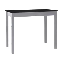 Mesa de Cocina Alta Aluminio con Tapa Laminada SENA 119/AL