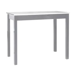 Mesa de Cocina Alta Aluminio con Tapa Laminada SENA 119/AL