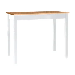 Mesa de Cocina Alta Blanca con Tapa Laminada SENA 119/BL