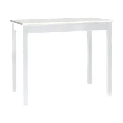 Mesa de Cocina Alta Blanca con Tapa Laminada SENA 119/BL