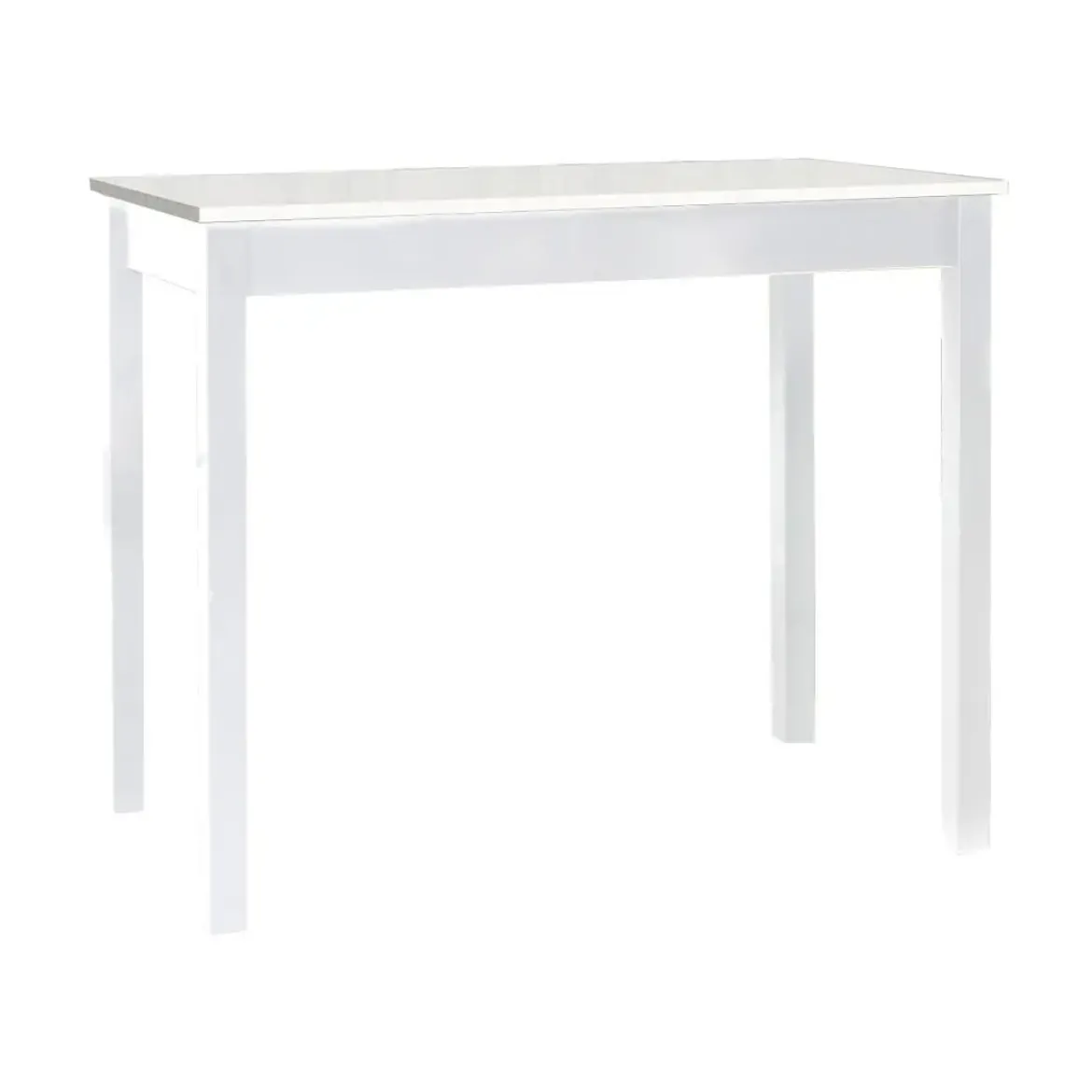 Mesa de Cocina Alta Blanca con Tapa Laminada SENA 119/BL