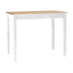 Mesa de Cocina Alta Blanca con Tapa Laminada SENA 119/BL