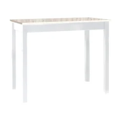 Mesa de Cocina Alta Blanca con Tapa Laminada SENA 119/BL