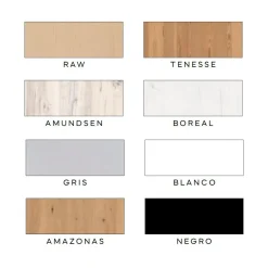 Mesa de Cocina Alta Blanca con Tapa Laminada SENA 119/BL