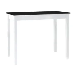 Mesa de Cocina Alta Blanca con Tapa Laminada SENA 119/BL