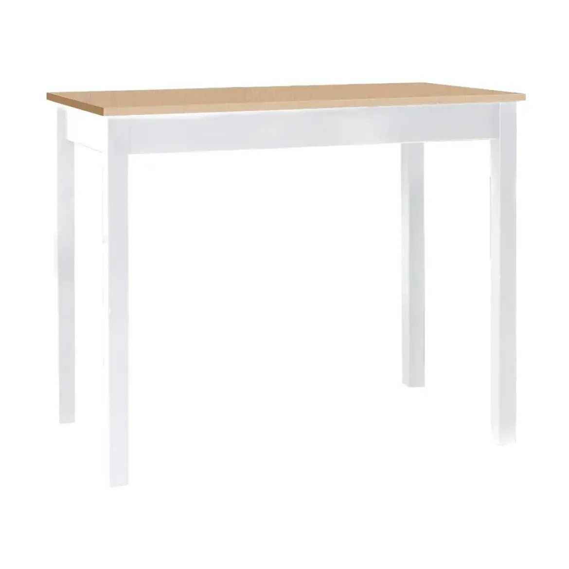 Mesa de Cocina Alta Blanca con Tapa Laminada SENA 119/BL